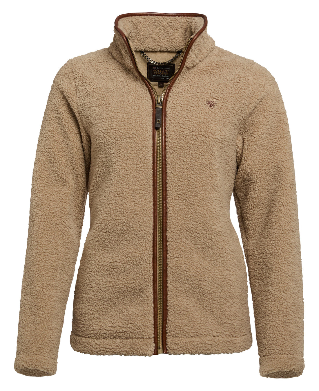 Country Fleece Jacket - Natural Borg