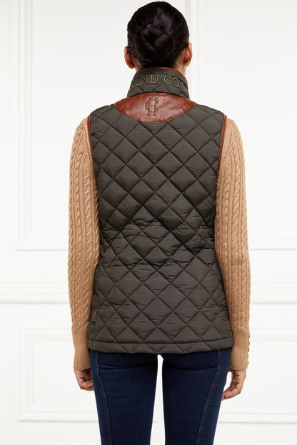 Country Quilted Gilet - Heritage Khaki