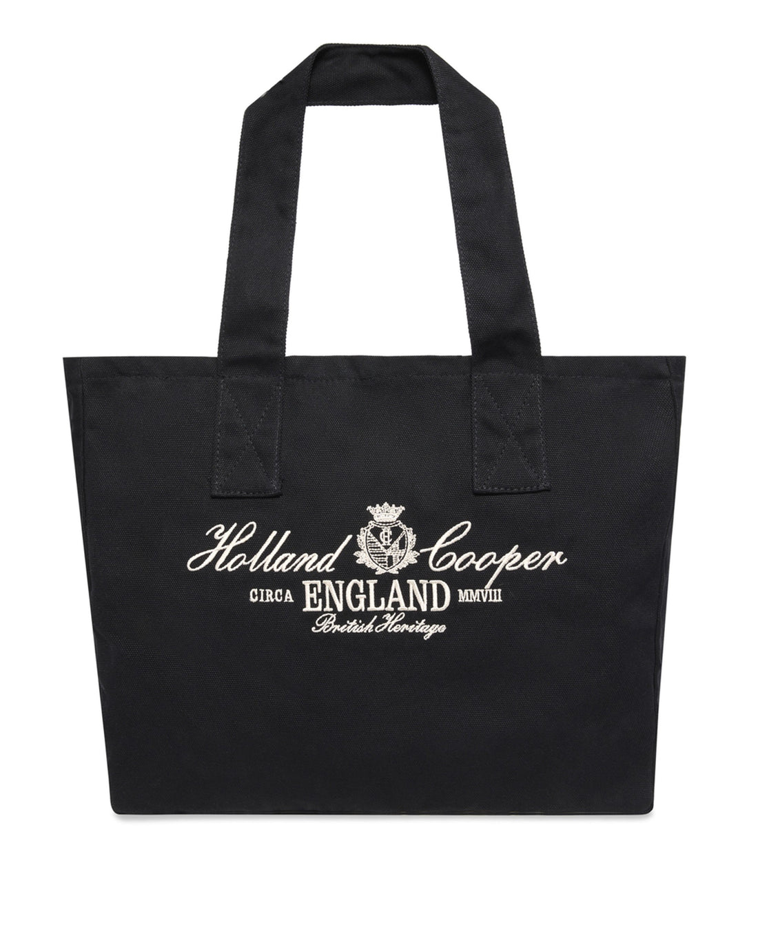 Essential Tote Bag - Black Ecru