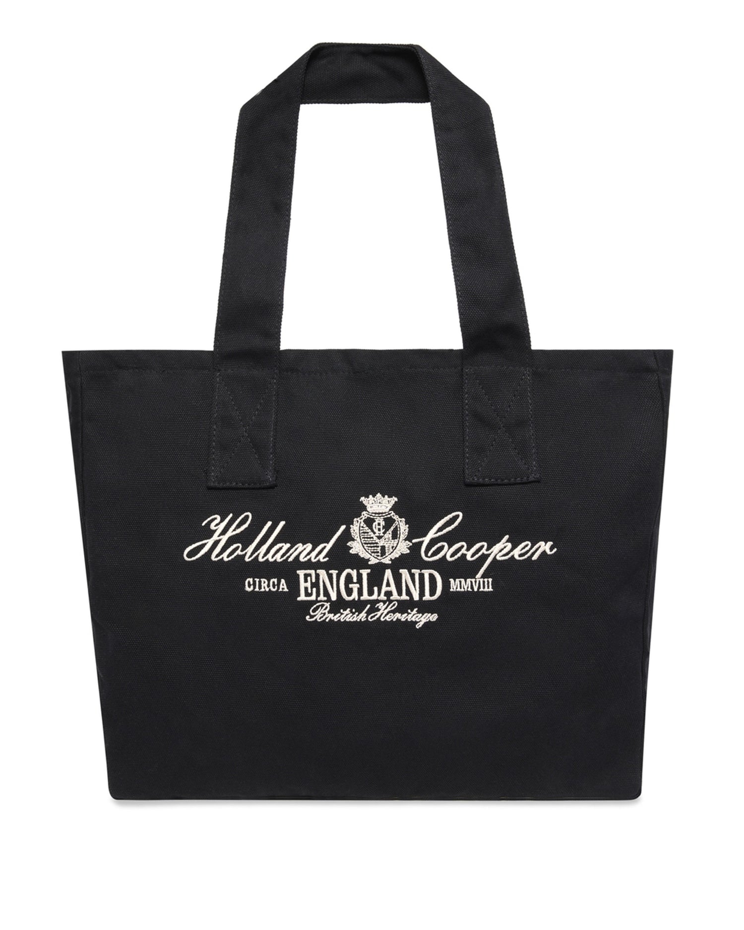 Essential Tote Bag - Black Ecru