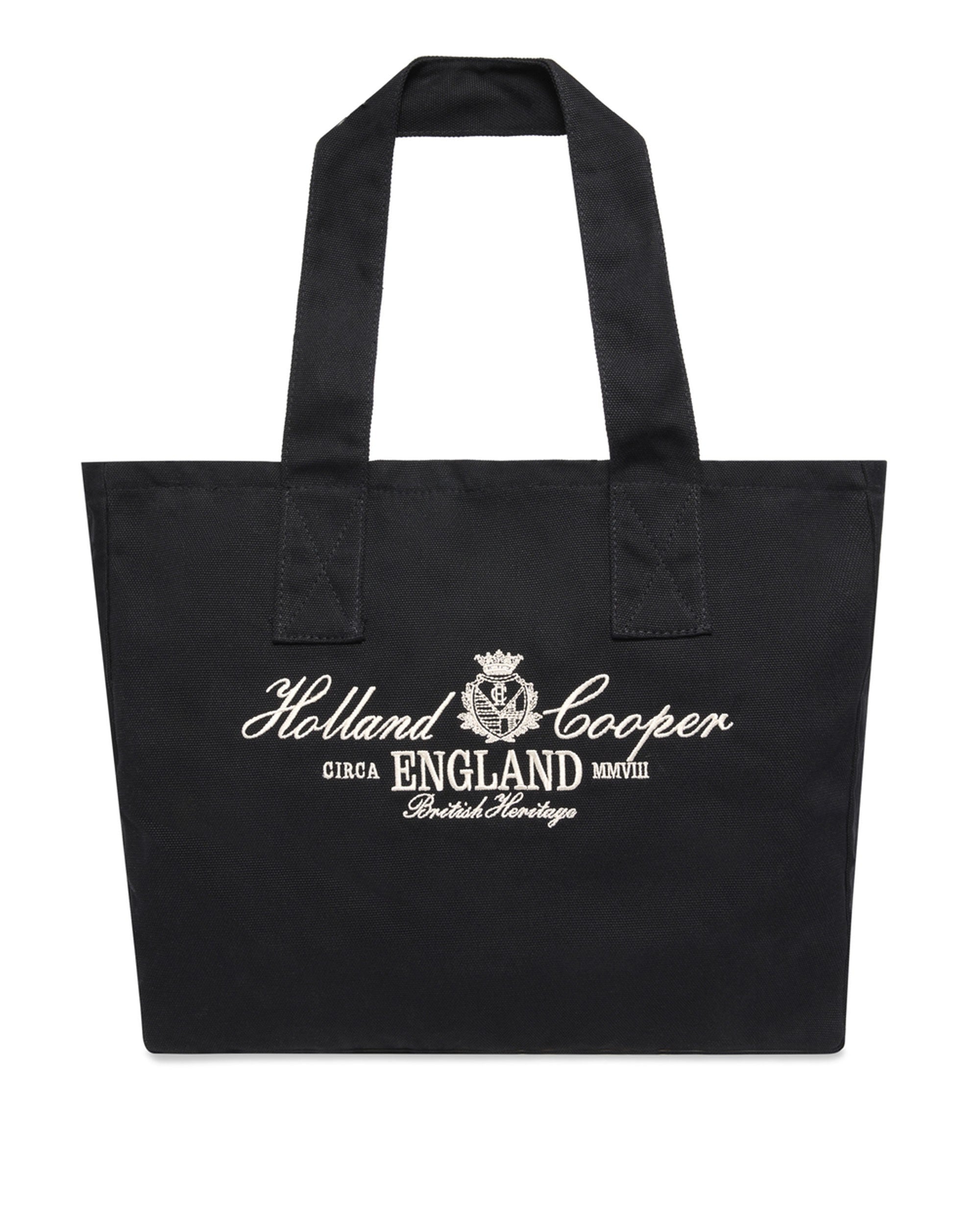 Essential Tote Bag - Black Ecru