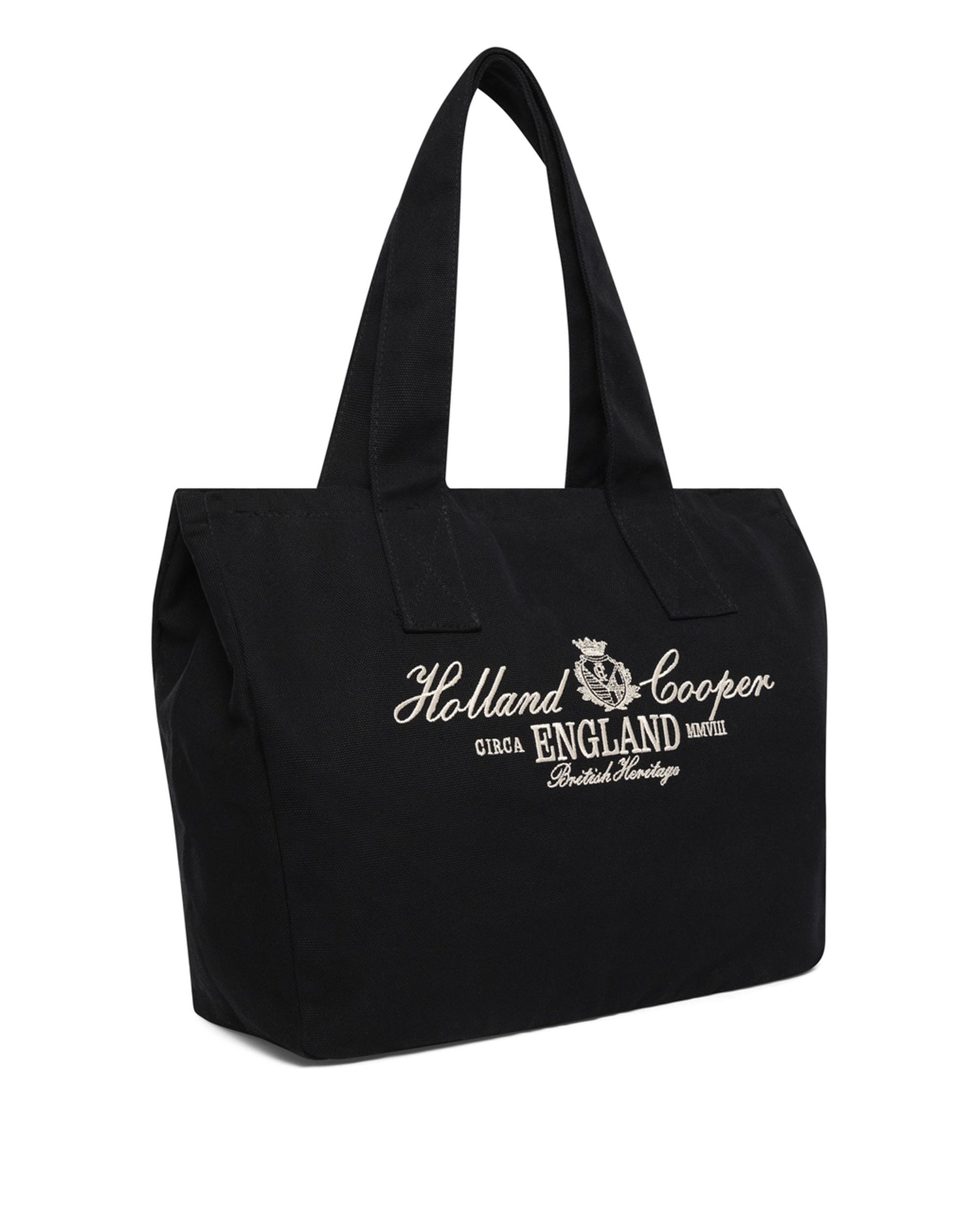 Essential Tote Bag - Black Ecru