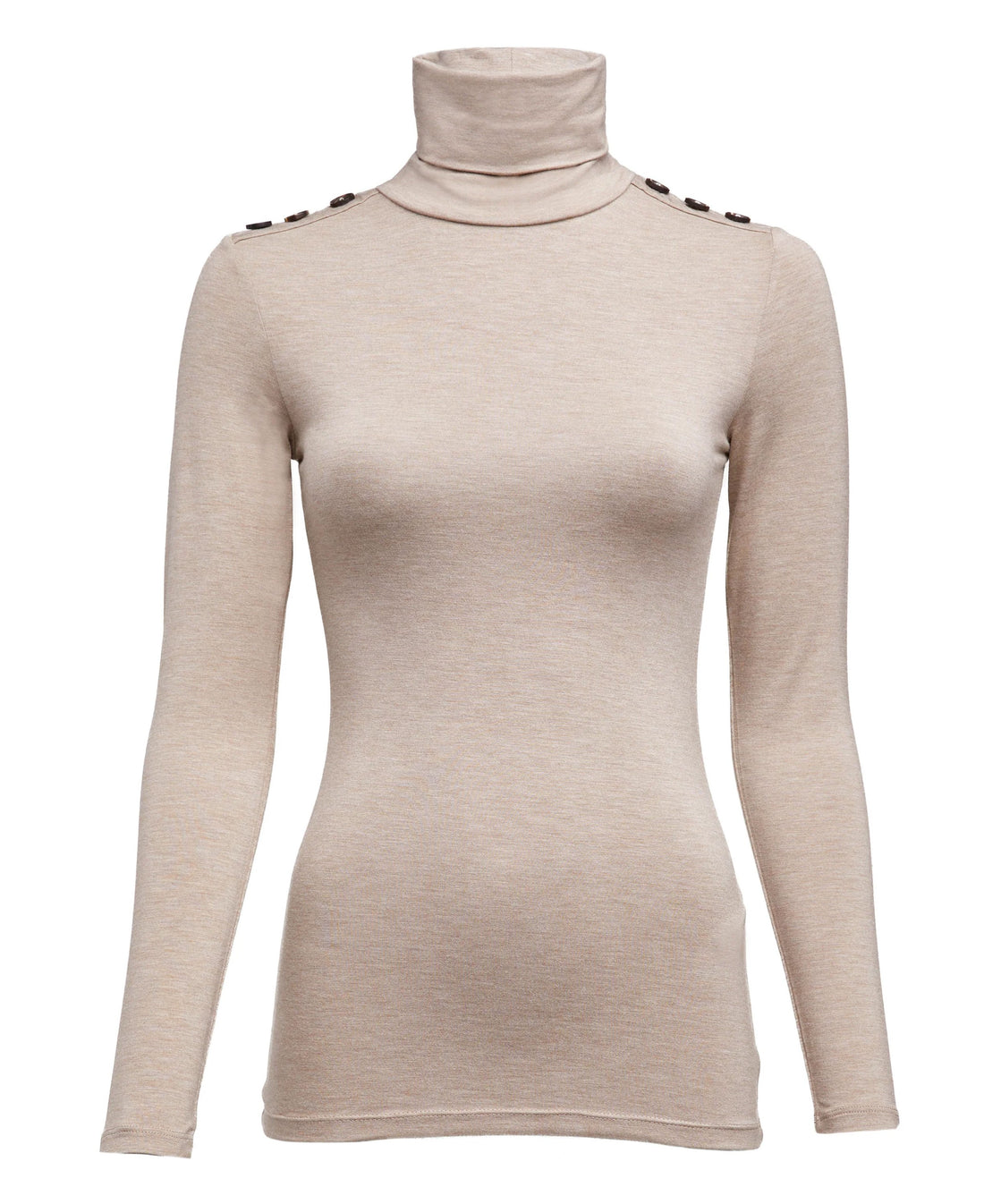 Essential Roll Neck - Oatmeal