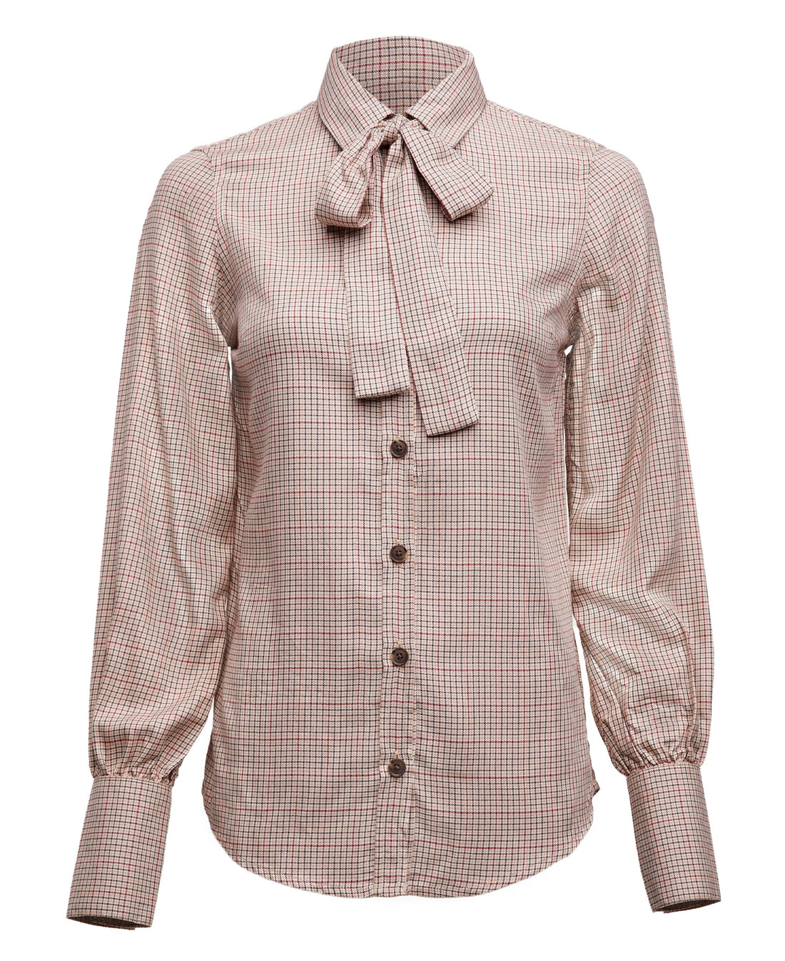 Heritage Shirt - Oatmeal Check