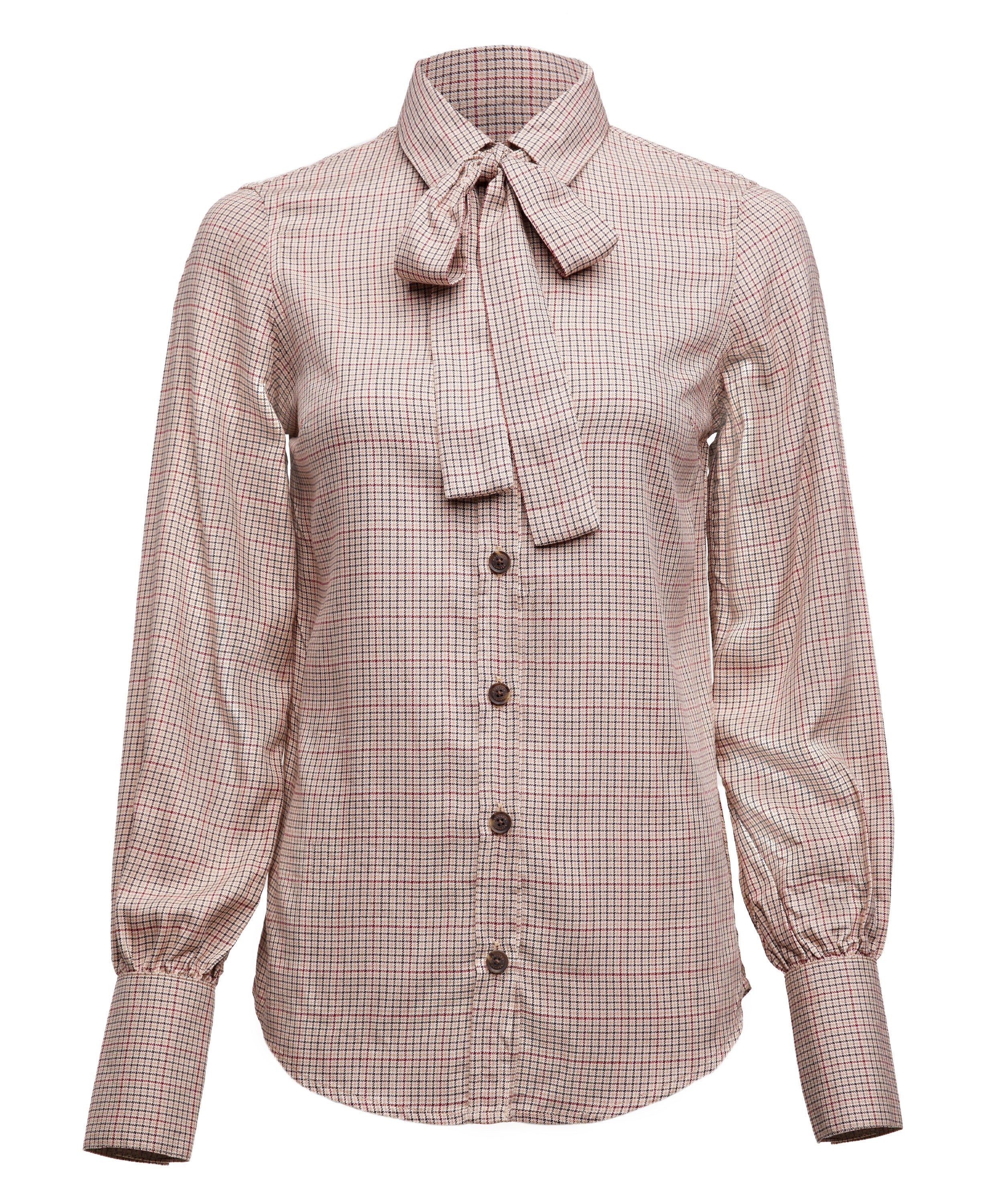 Heritage Shirt - Oatmeal Check