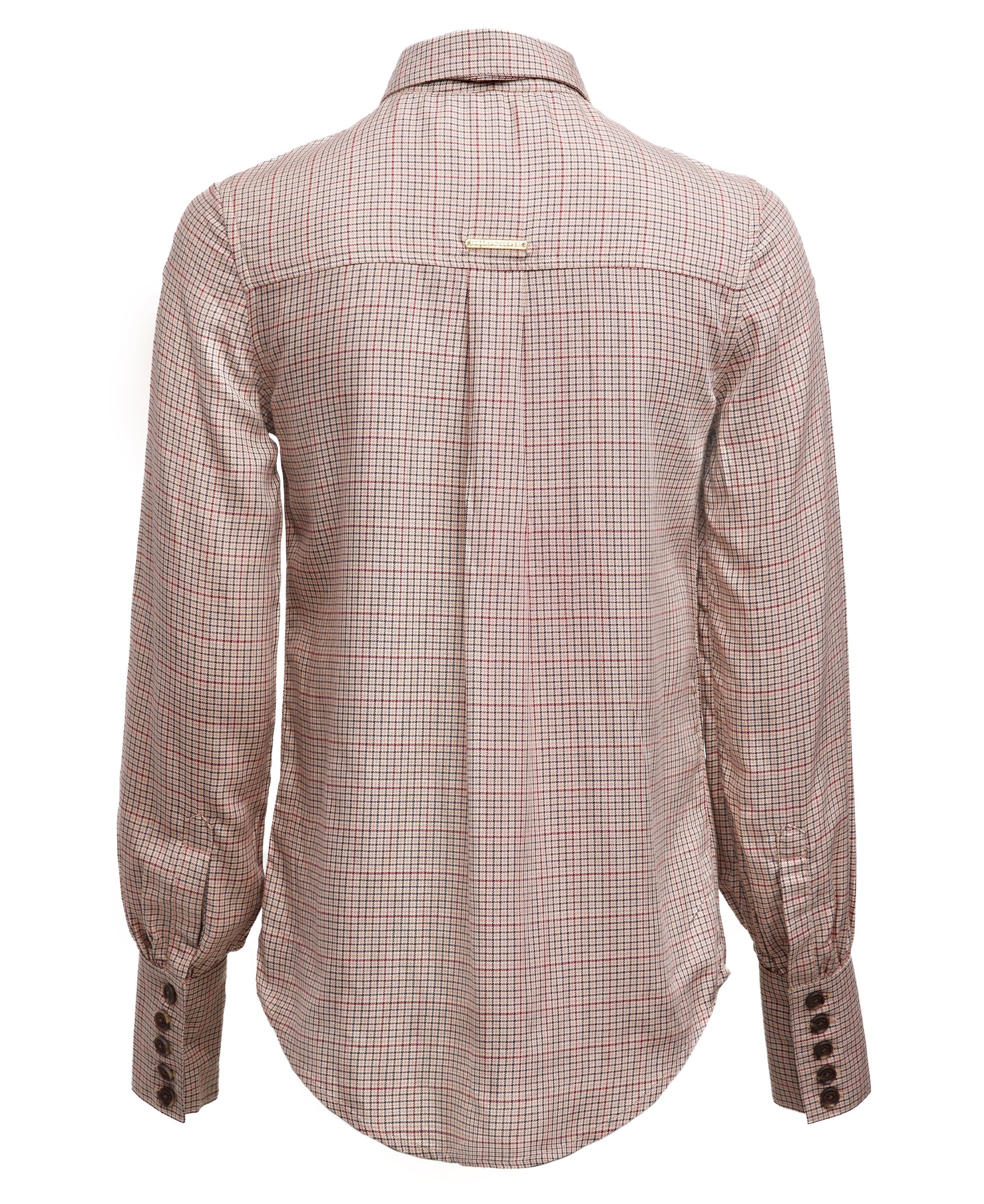 Heritage Shirt - Oatmeal Check