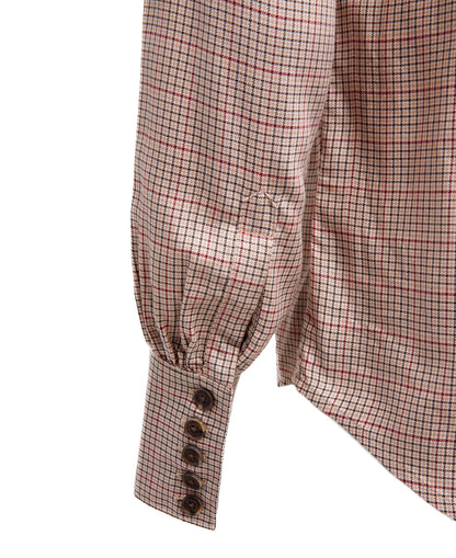 Heritage Shirt - Oatmeal Check