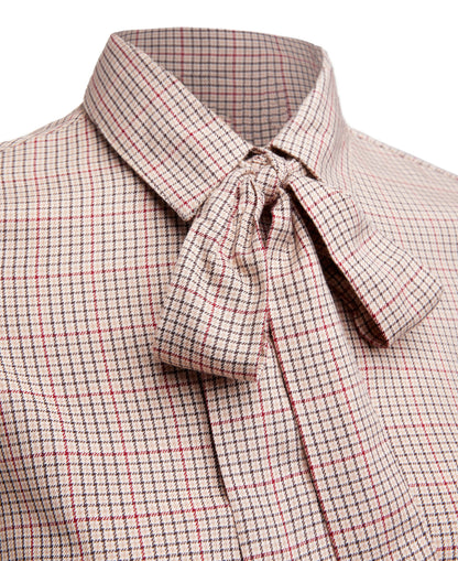 Heritage Shirt - Oatmeal Check