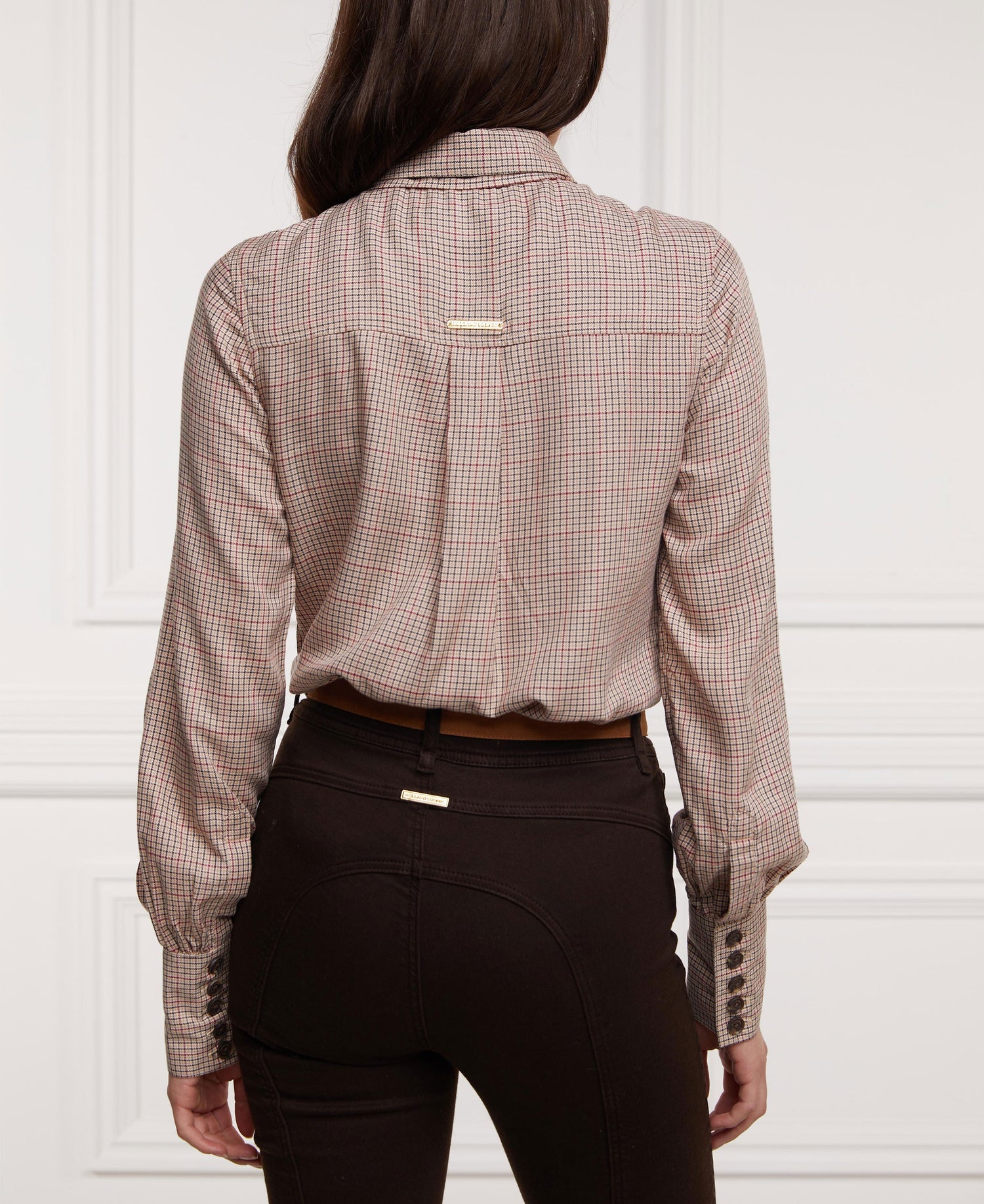 Heritage Shirt - Oatmeal Check