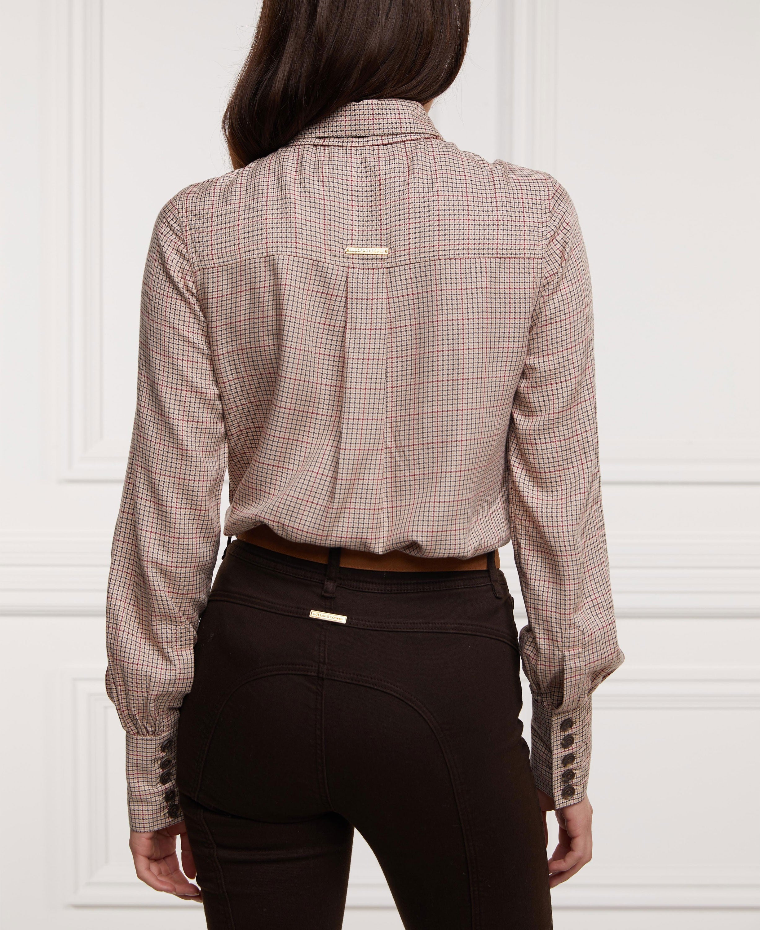 Heritage Shirt - Oatmeal Check