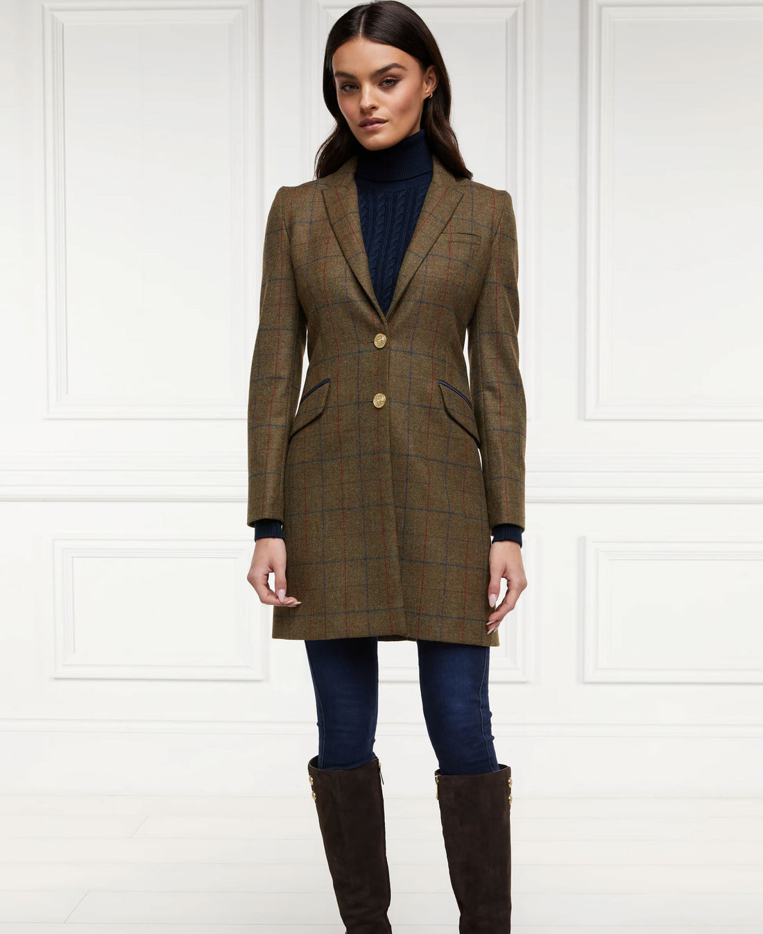 Highgrove Coat - Glen Green