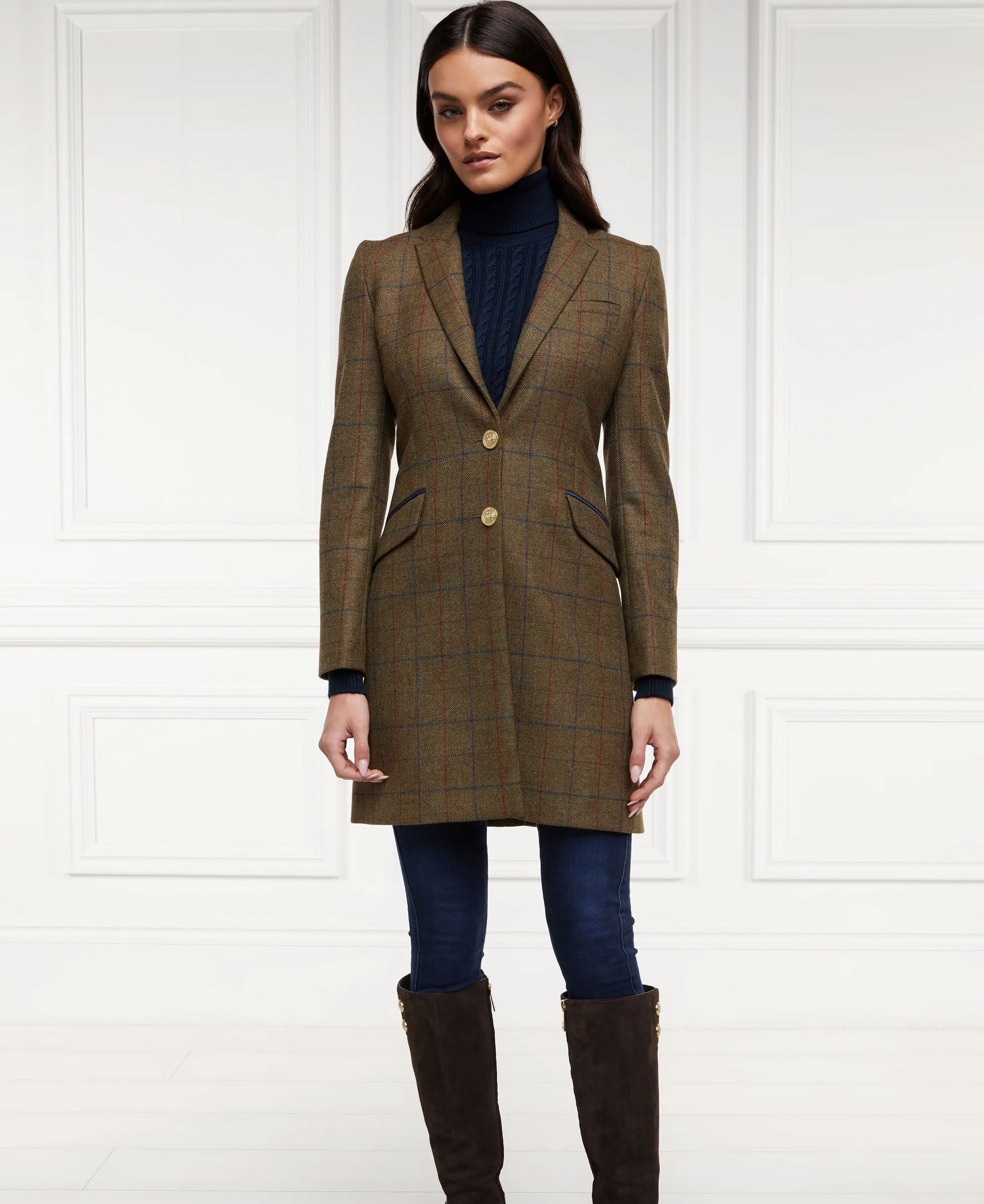 Highgrove Coat - Glen Green