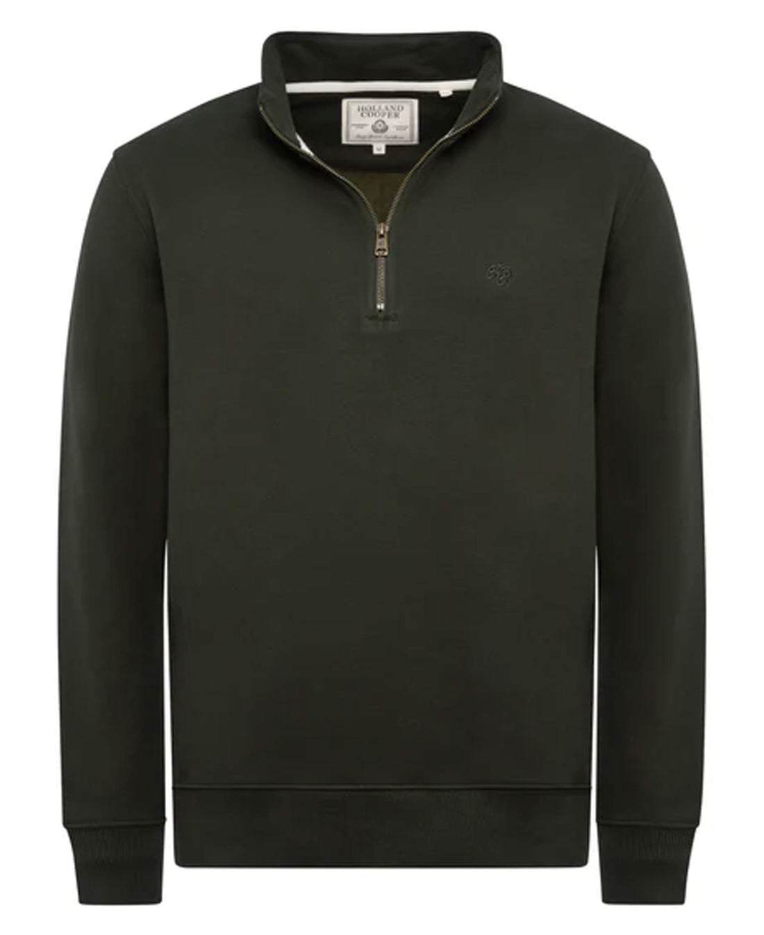 Quarter Zip Sweat - Racing Green