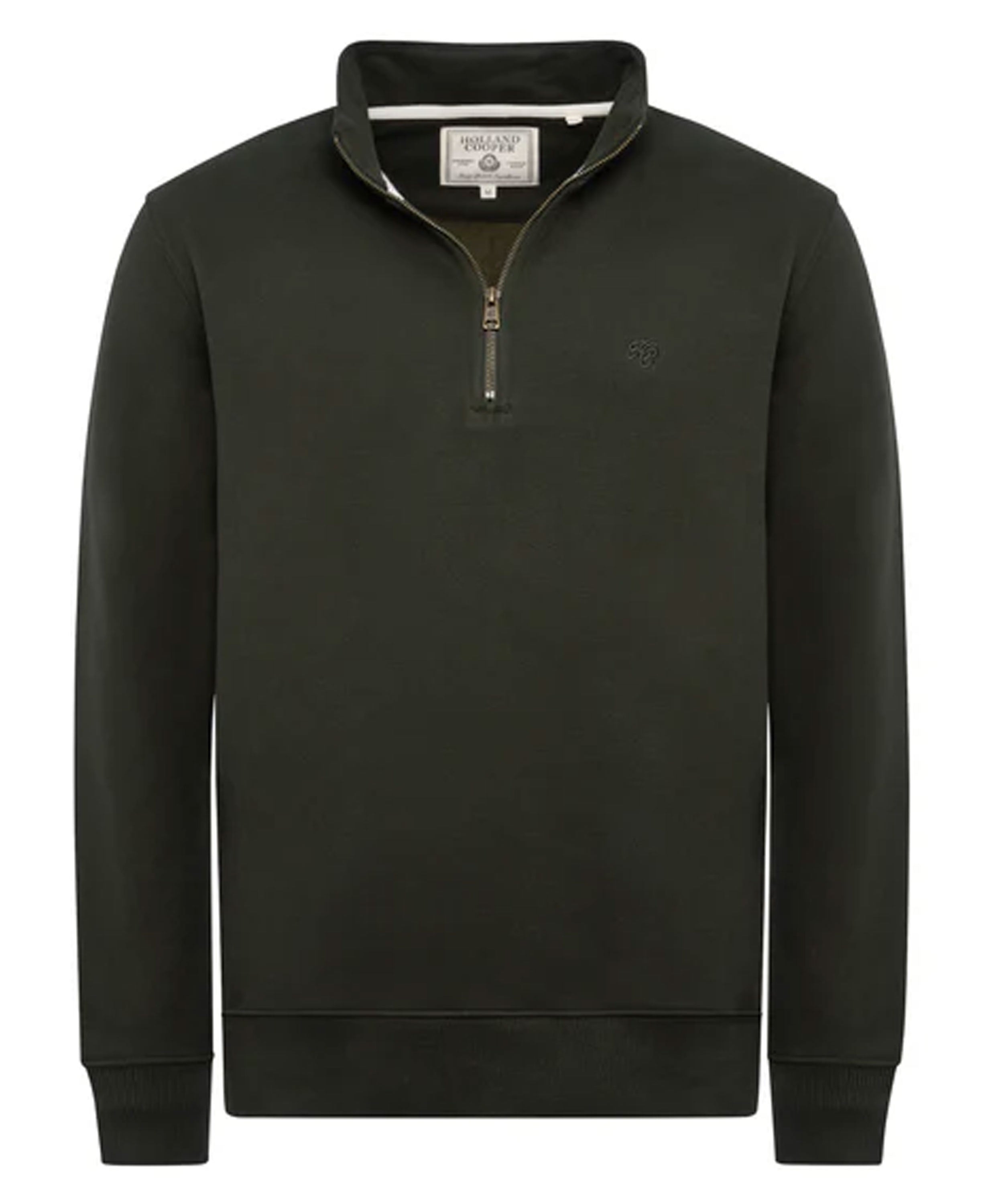 Quarter Zip Sweat - Racing Green