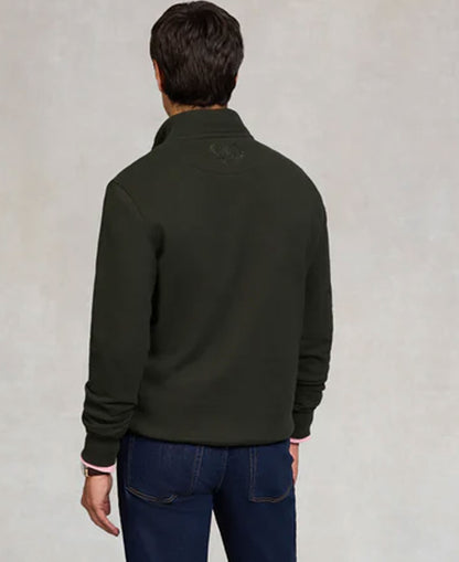 Quarter Zip Sweat - Racing Green