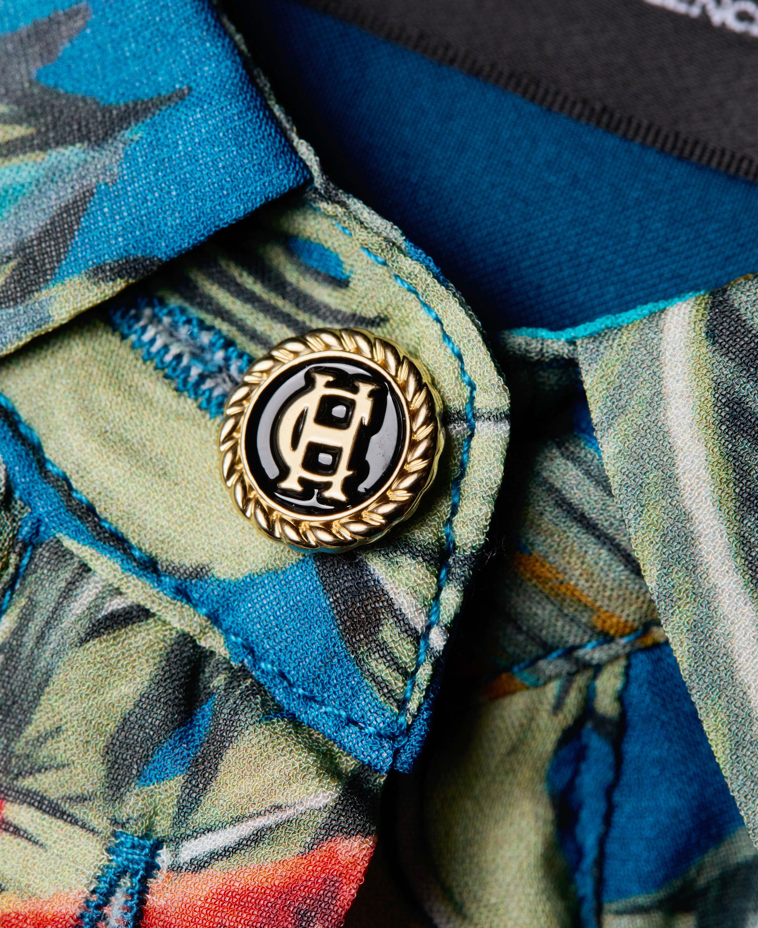 Paros Shirt Dress - Macaw Cobalt