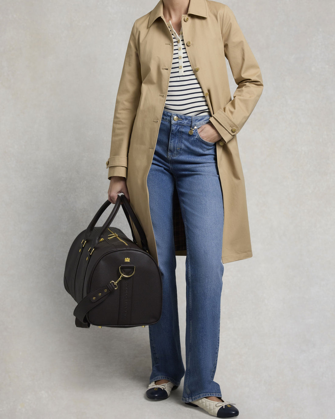 Regency Holdall - Dark Chocolate