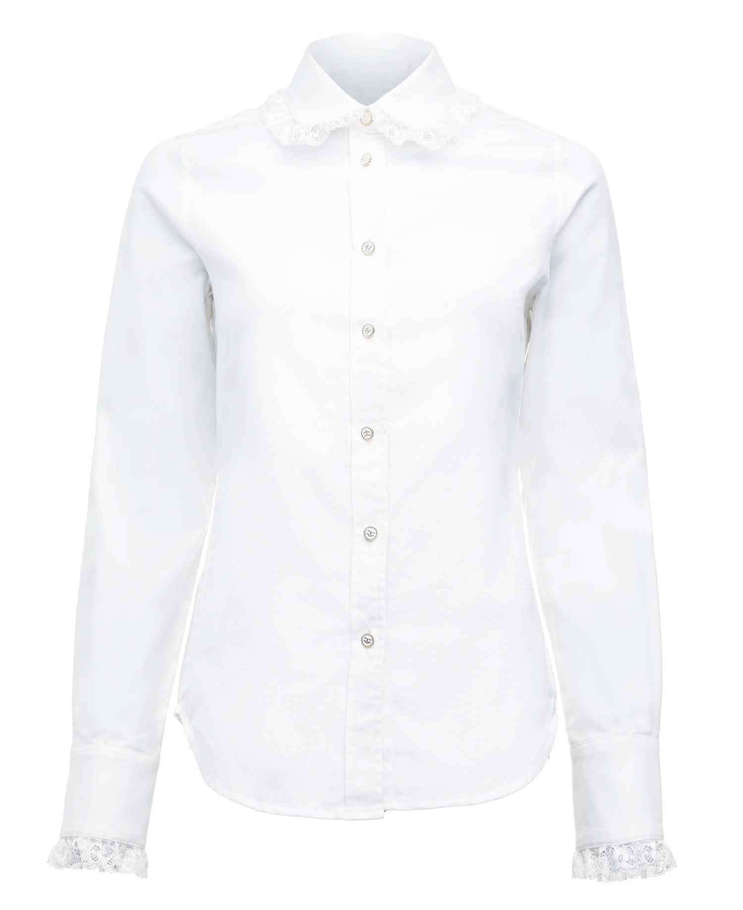 Rose Shirt - White