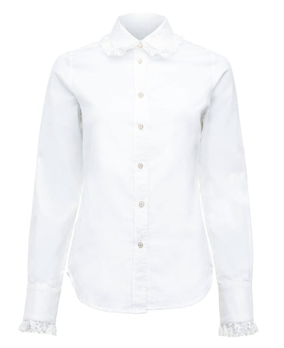 Rose Shirt - White