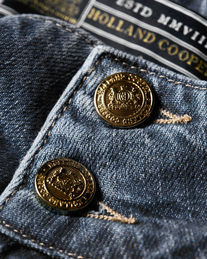 Tiffany Wide Leg Jean - Denim