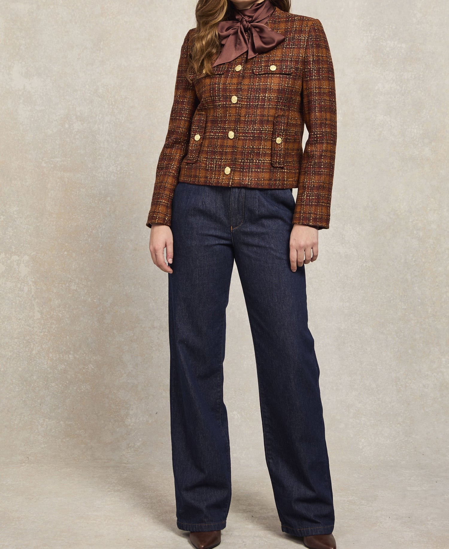 Chelsea Jacket - Amber Tweed