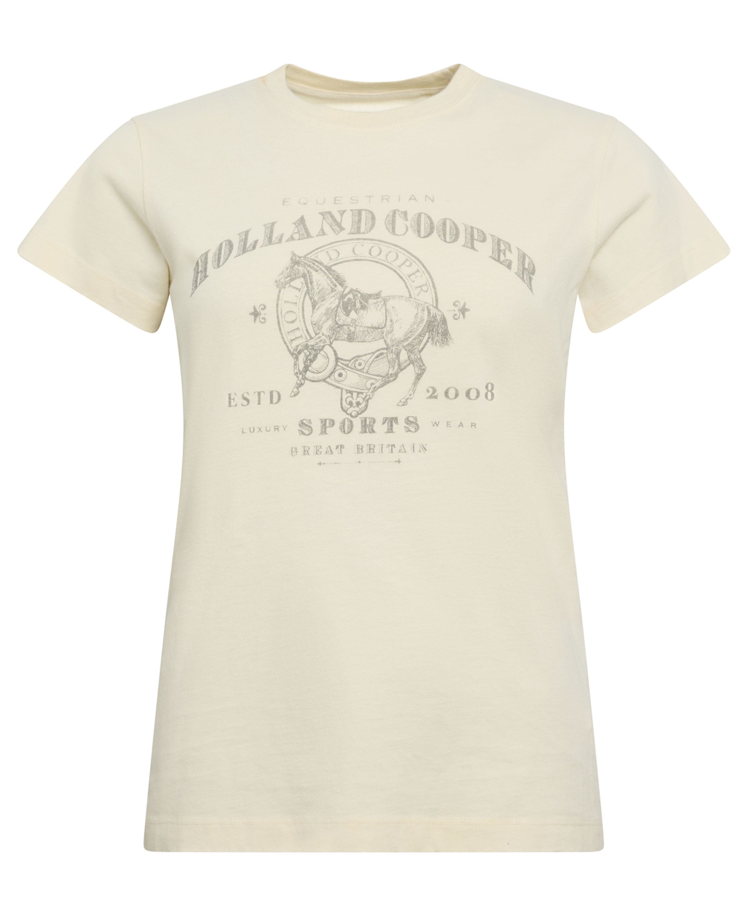 Ivy League Tee - Ecru