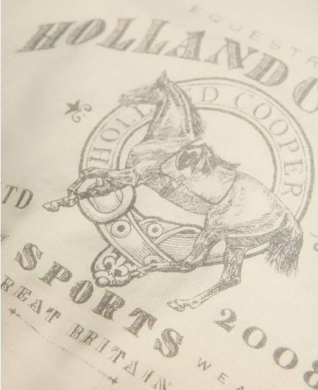 Ivy League Tee - Ecru