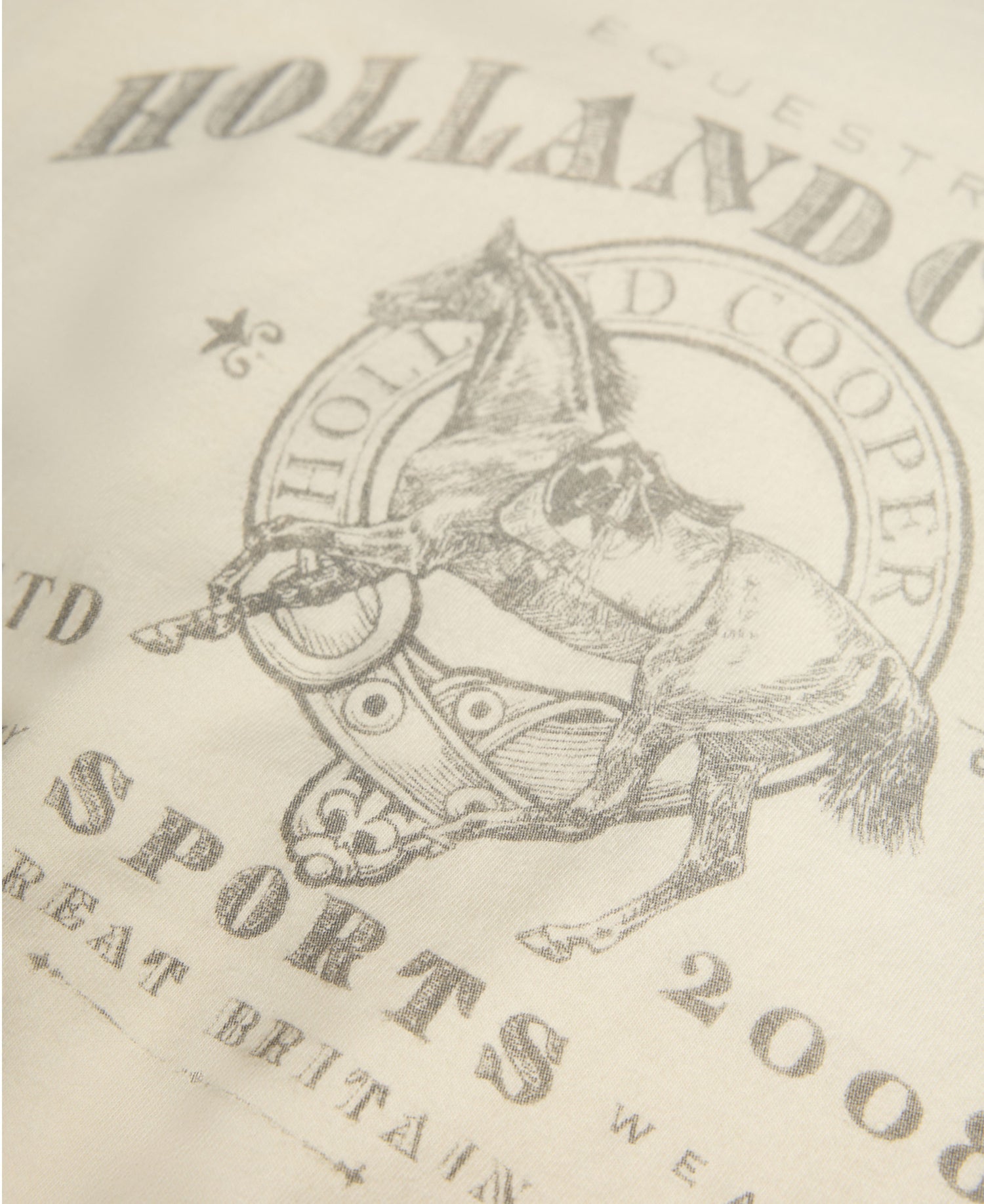 Ivy League Tee - Ecru