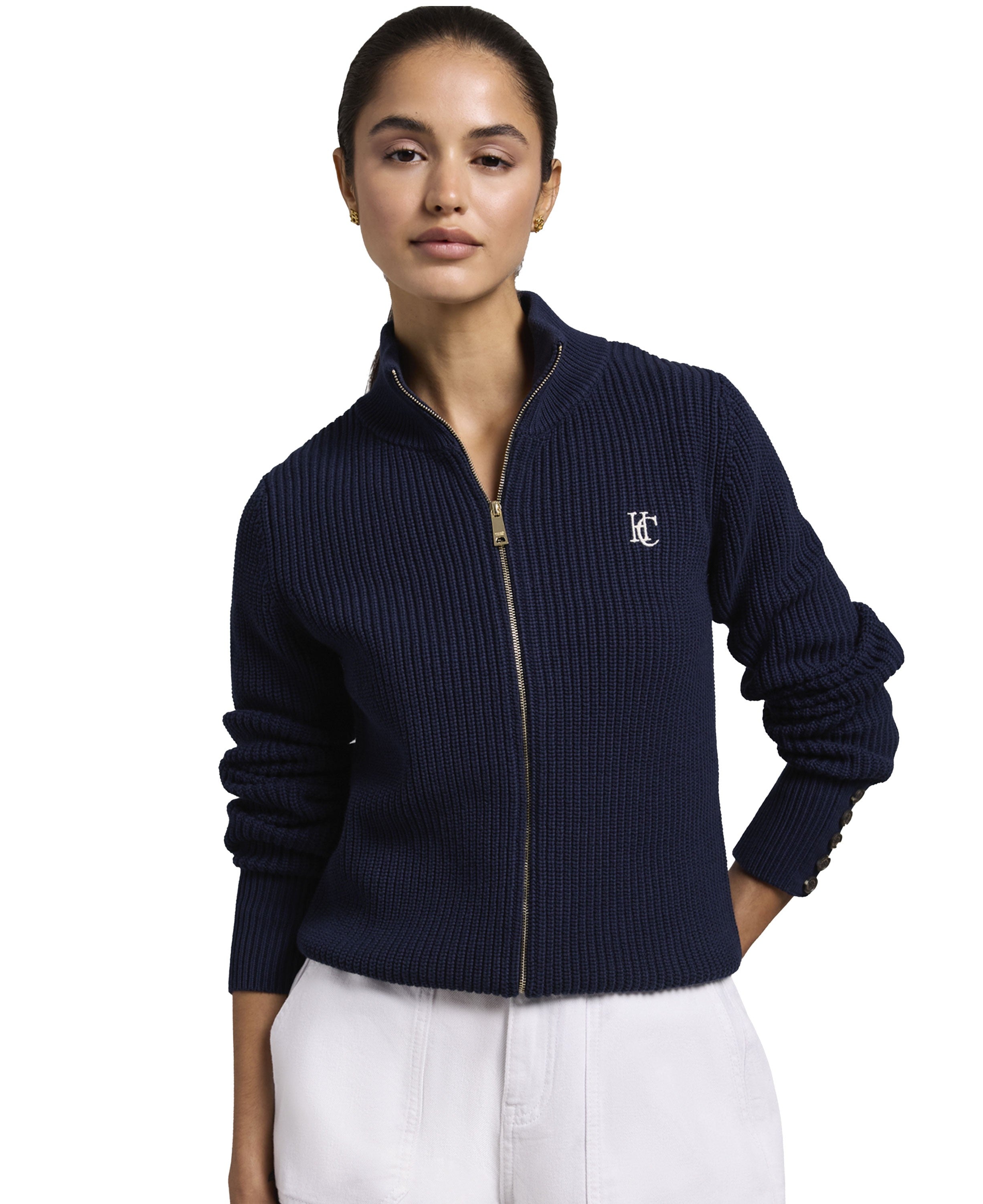 Northleach Cardigan - Ink Navy