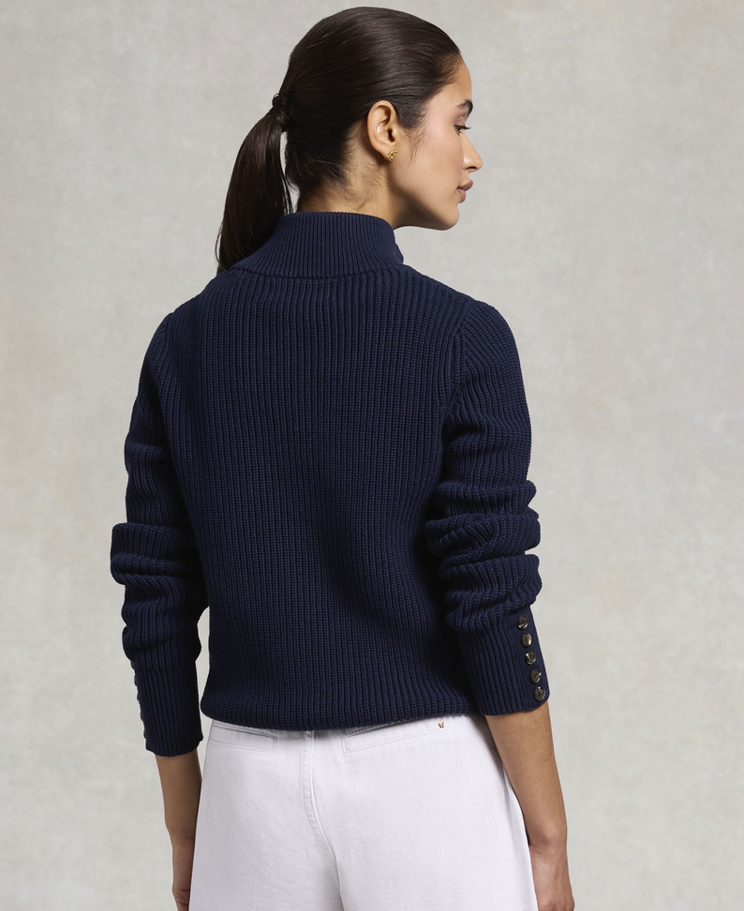 Northleach Cardigan - Ink Navy