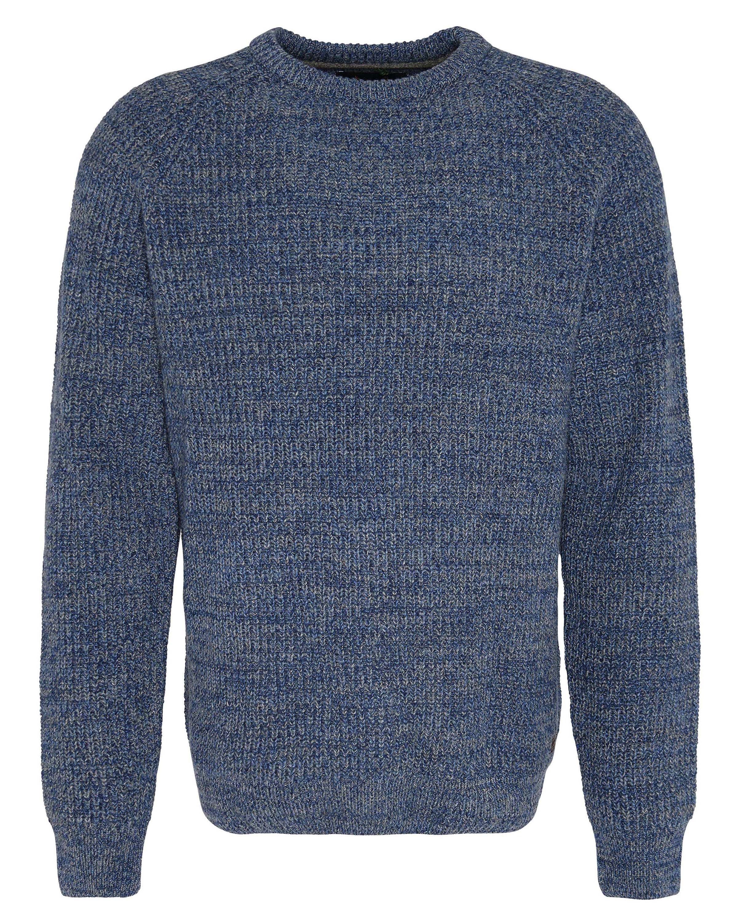 Horseford Crew Neck Jumper - River Blue