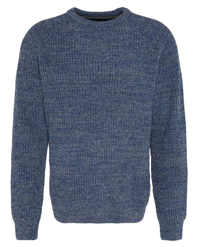 Horseford Crew Neck Jumper - River Blue