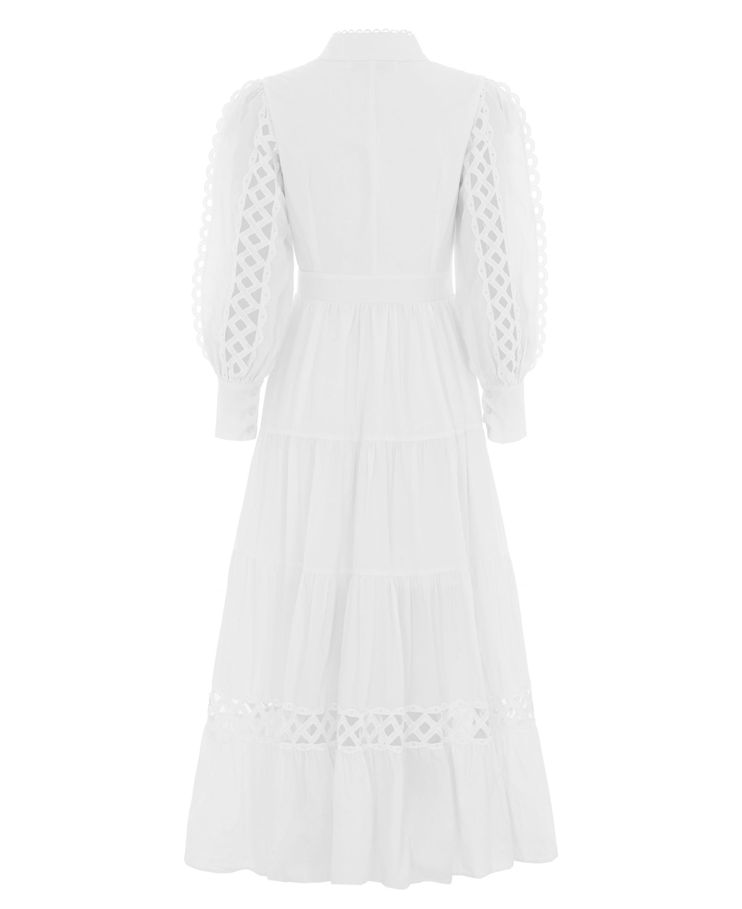 Hurlingham Dress - White