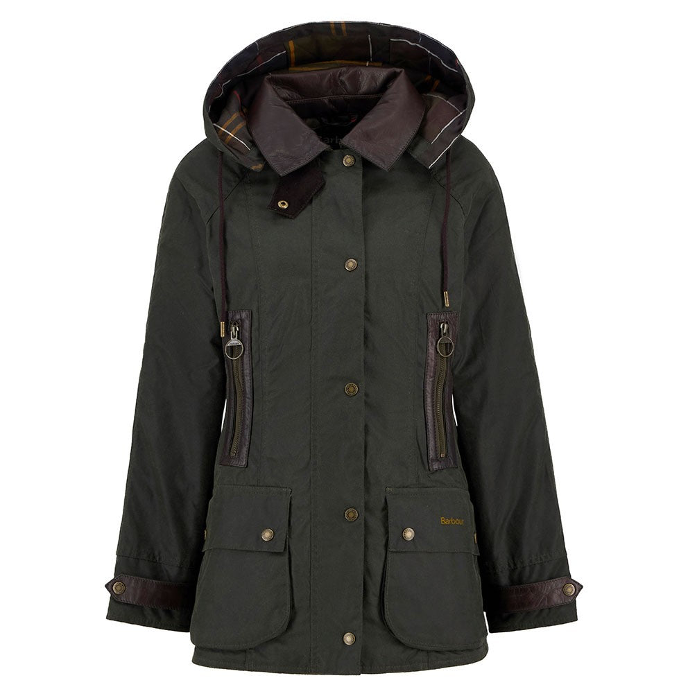 Ivy Wax Jacket - Fern