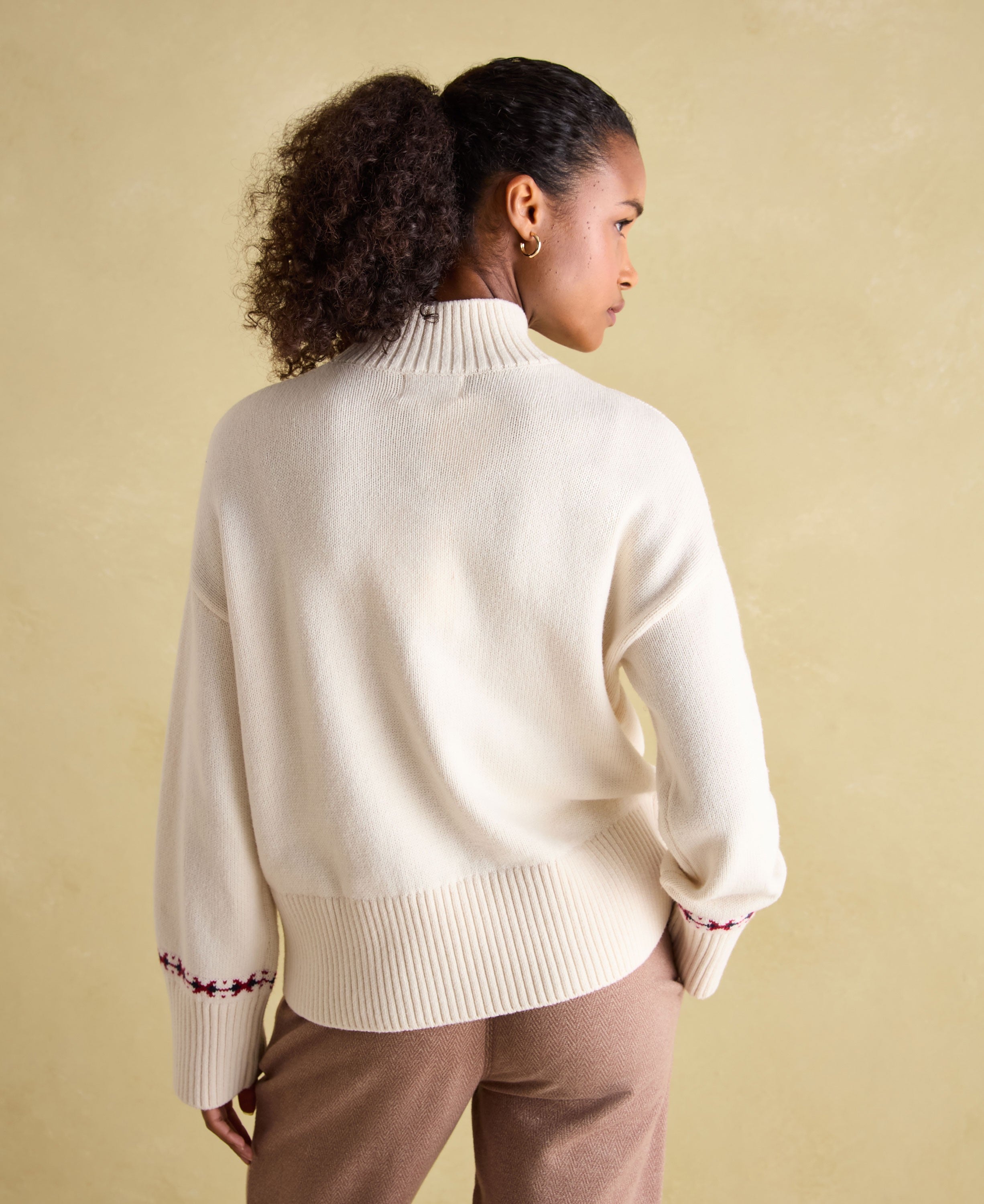 Abigail Ski Jumper - Cream