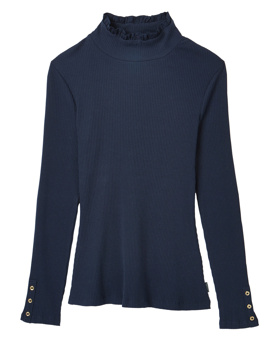 Amy Frill Neck Top - Navy