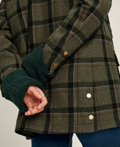 Berkley Tweed Fieldcoat - Green Tweed