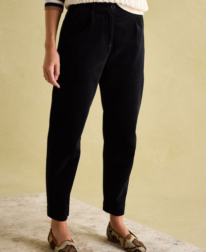 Calla Corduroy Trousers - Navy