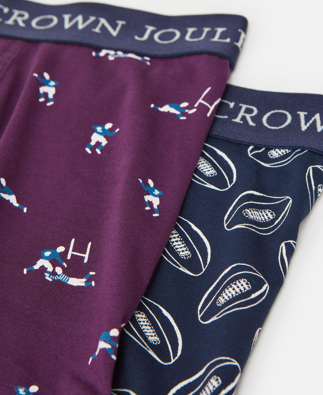 Crown Joules Boxers 2 Pack - Flanker