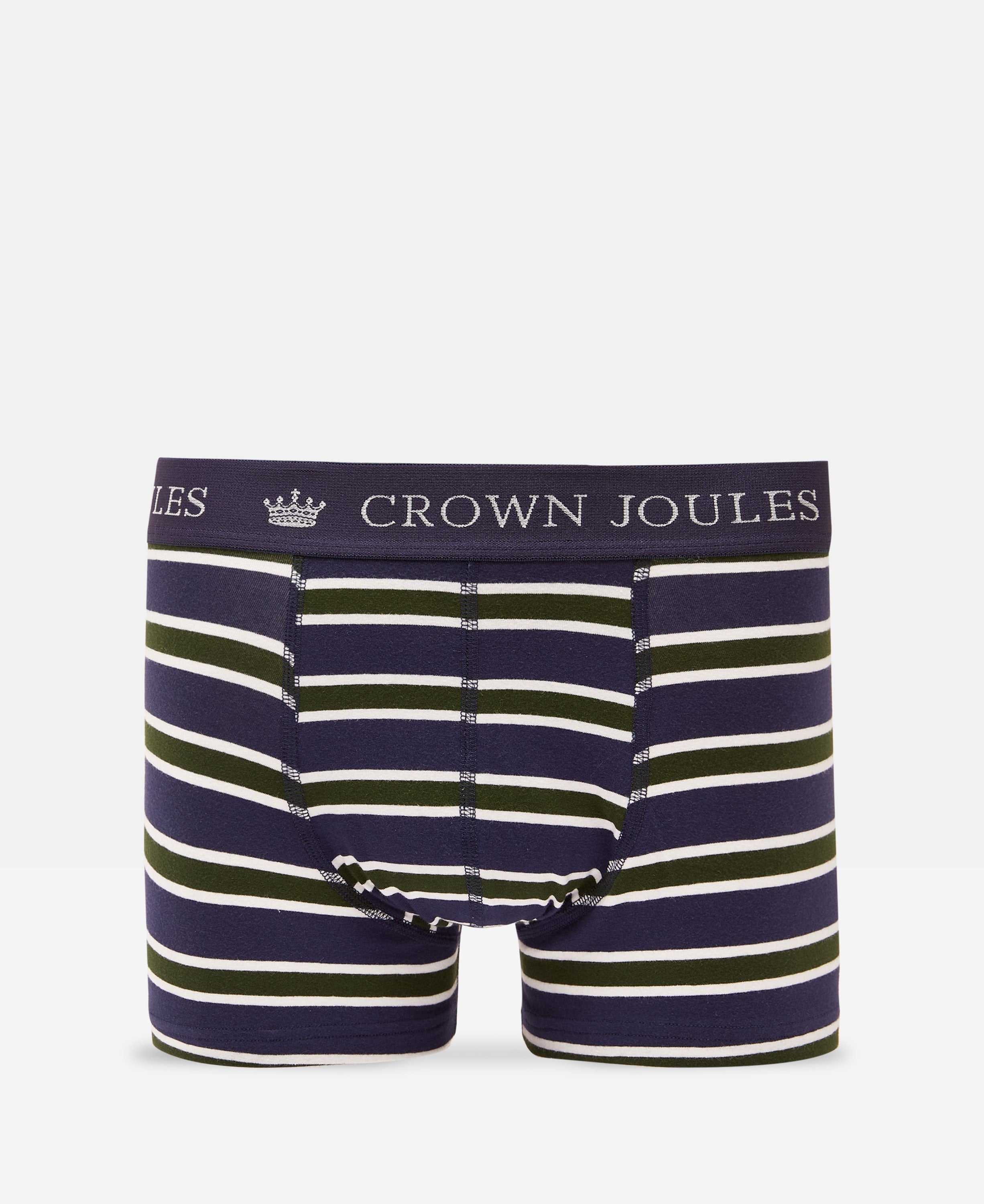 Crown Joules Boxers 2 Pack - Green Navy