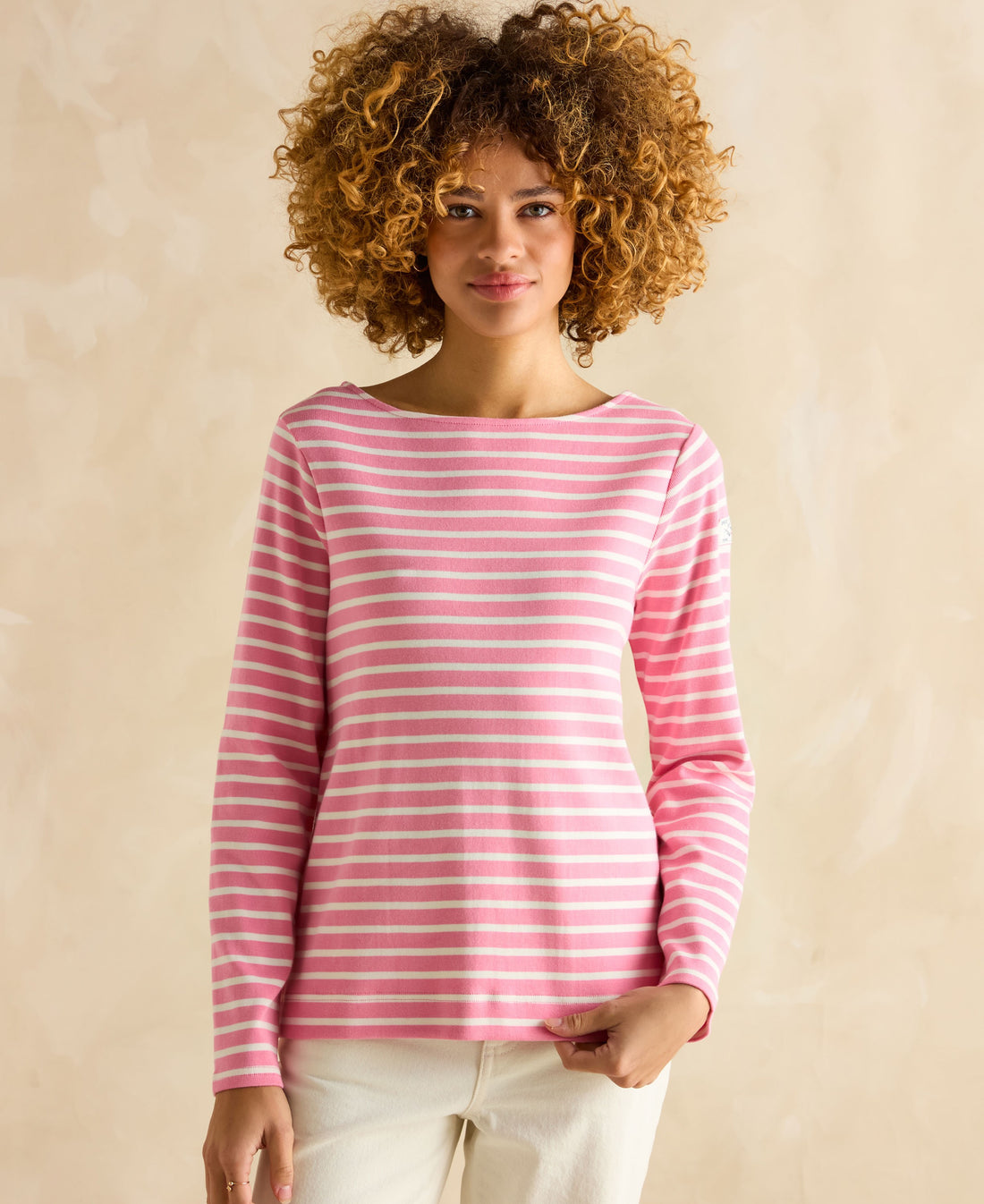 Harbour Top - Pink Stripe