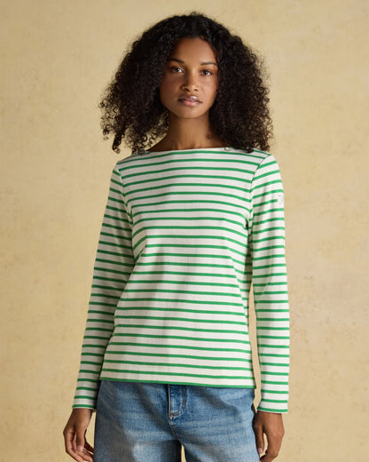 Harbour T-Shirt - Green Stripe