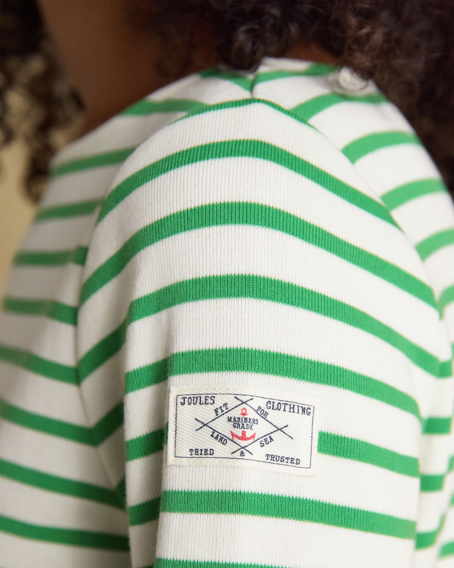 Harbour T-Shirt - Green Stripe