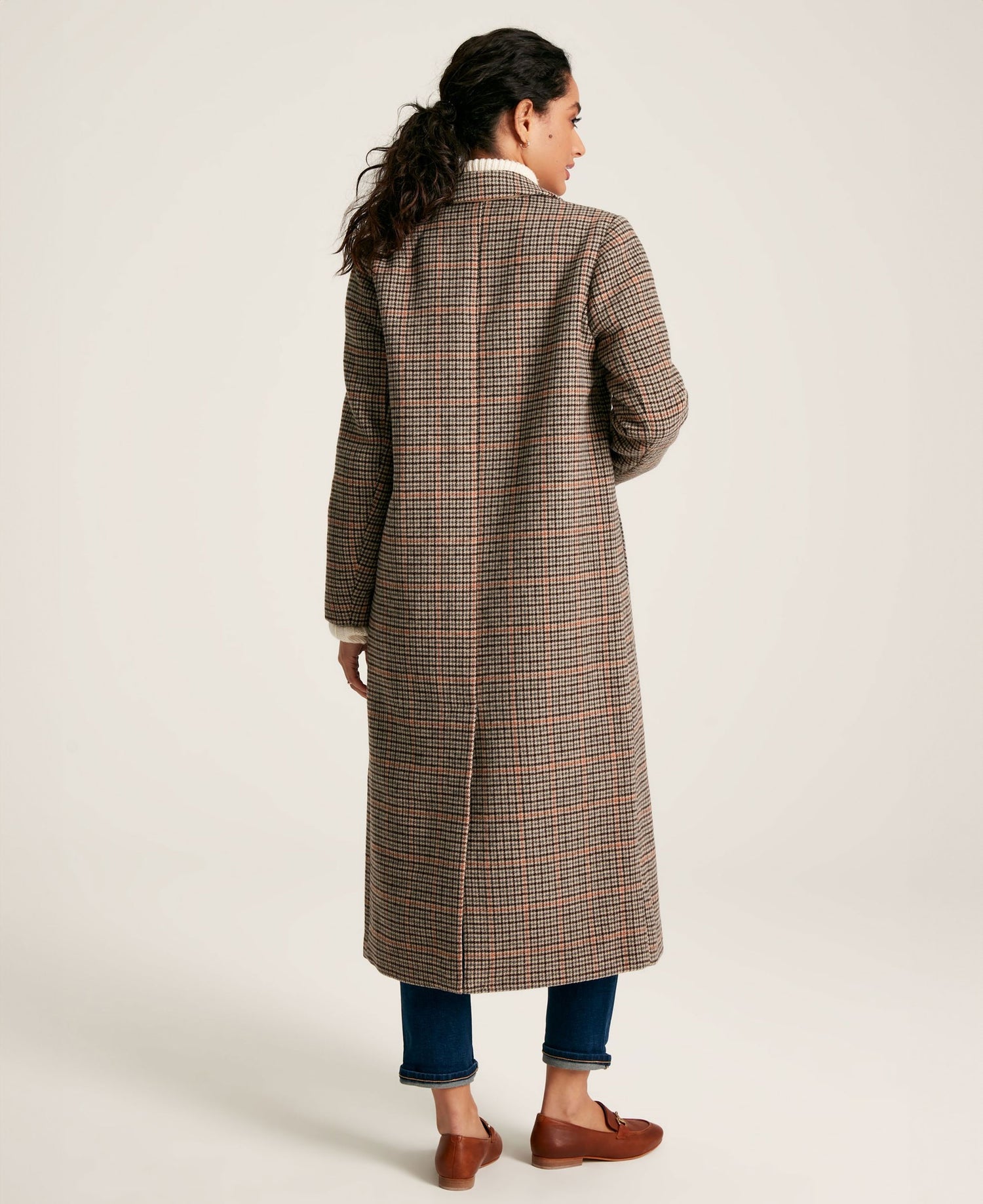 Harrow Check Wool Blend Coat - Harrow Check