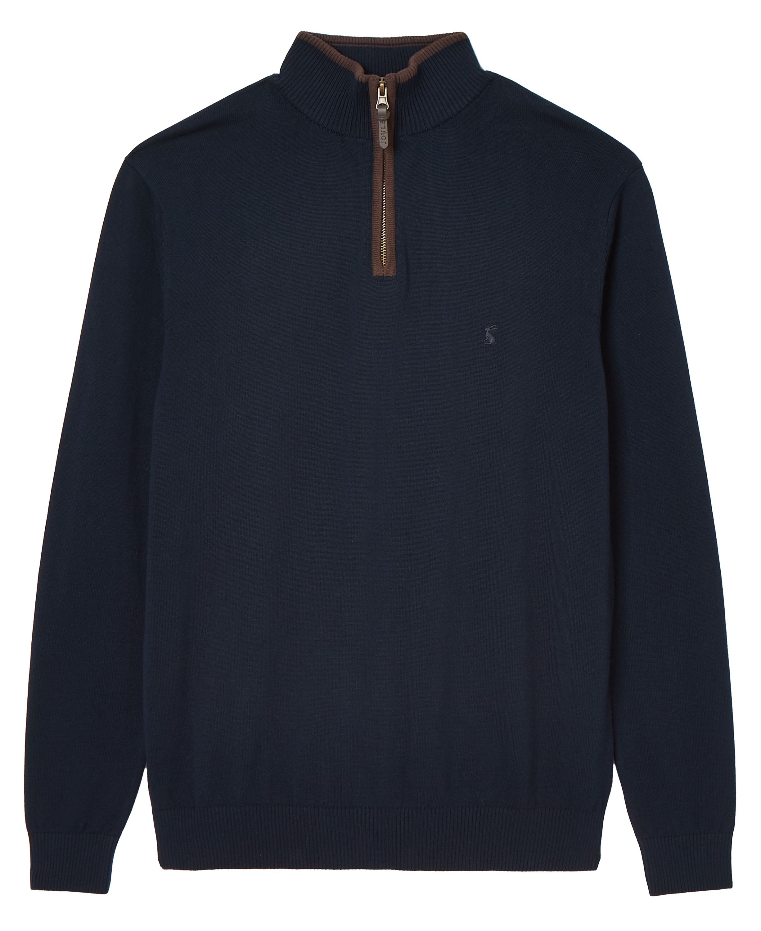 Hillside Quarter Zip Jumper - Navy