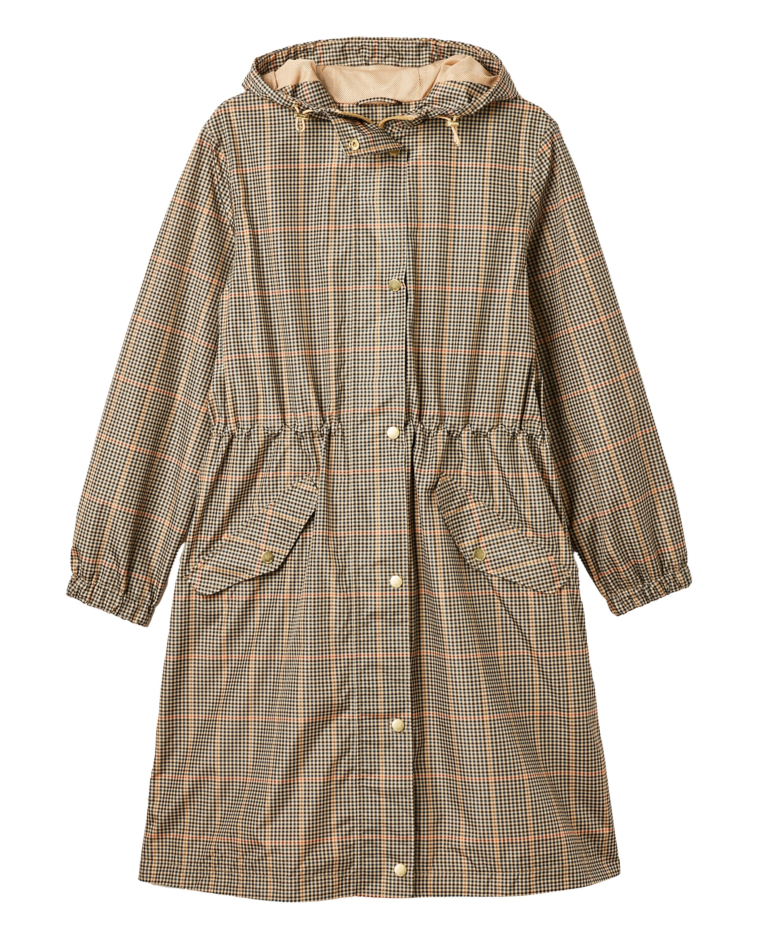 Holkham Waterproof Packable Raincoat - Henson Check