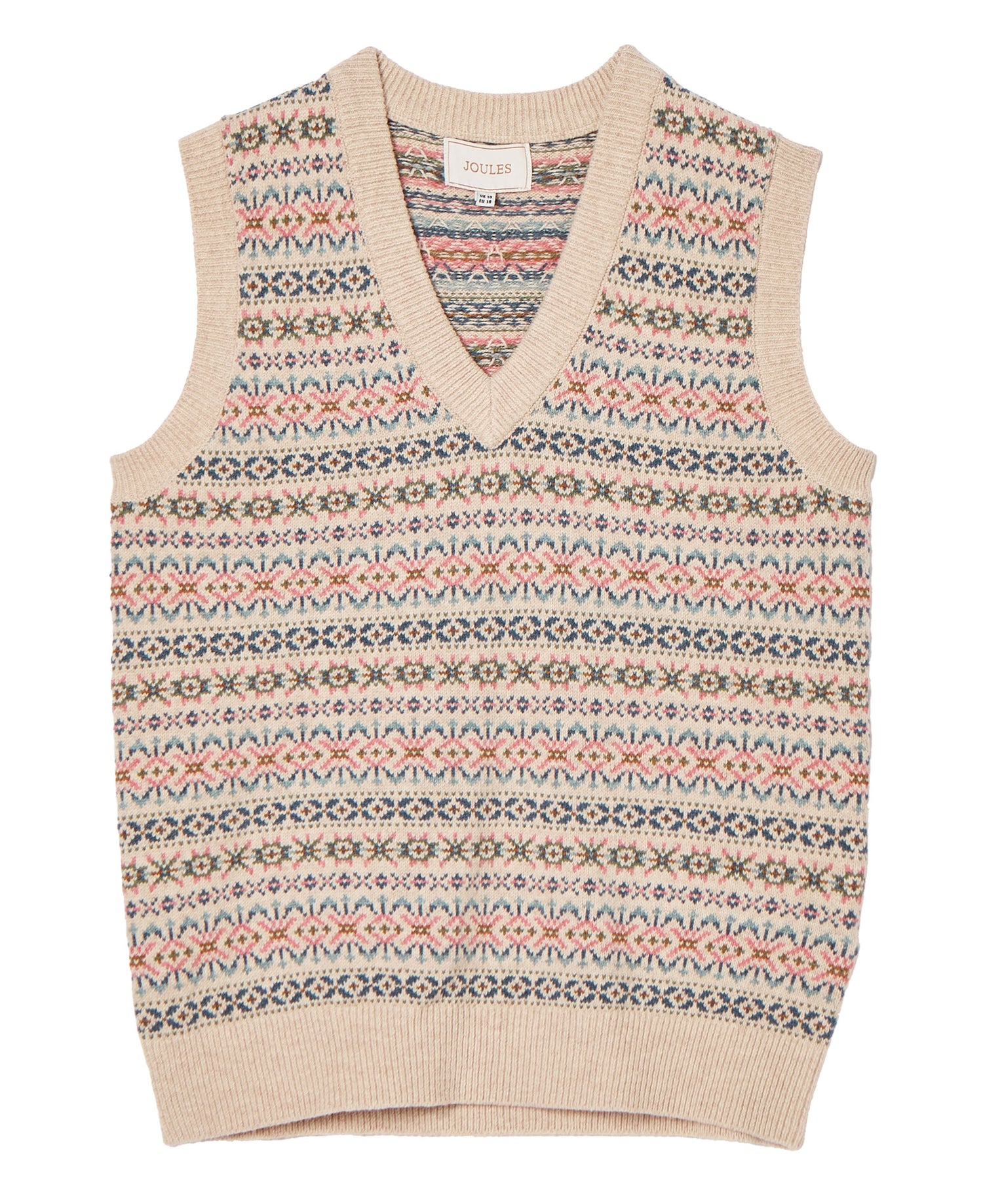 Islay Knitted Vest - Oat