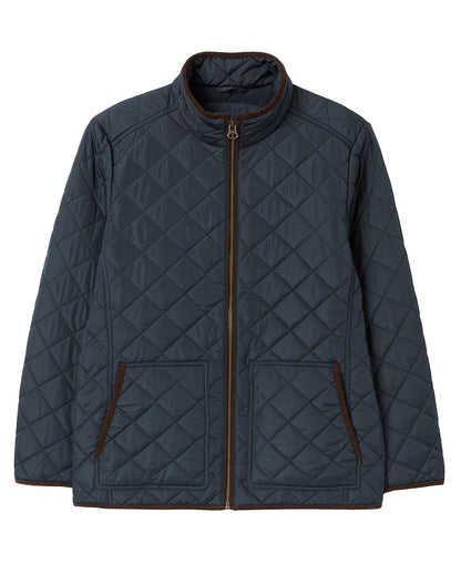 Maynard Diamond Quilted Jacket - Navy