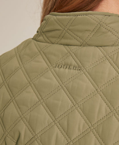 Minx Quilted Gilet - Green
