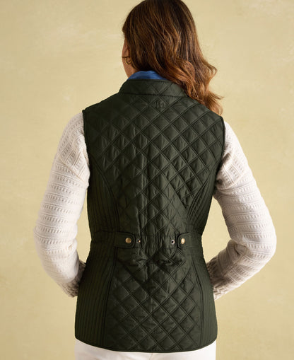 Minx Quilted Gilet - Khaki